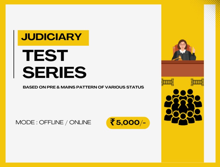 Paathshala Classes - JUDICIARY TEST SERIES